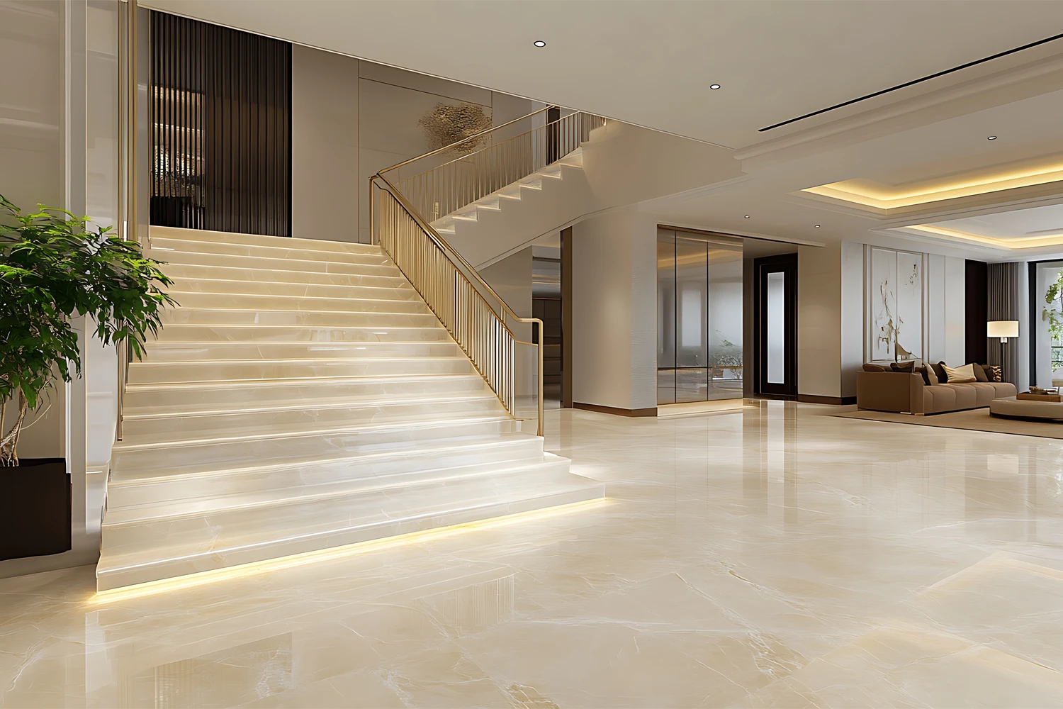 Marble Project - The Marble Shop Reigate - Marble Stairs